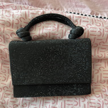 Zara glitzer Tasche