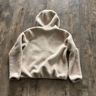 46 NORD Veste polaire à capuche, beige
