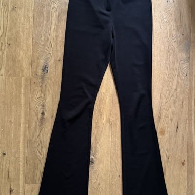 Pantalon évasé noir