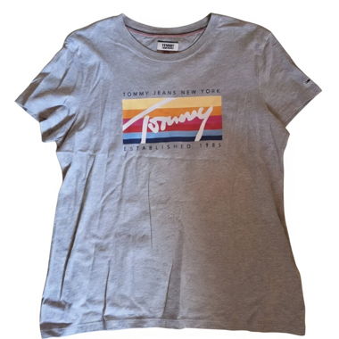 T-shirt Tommy Jeans gris L