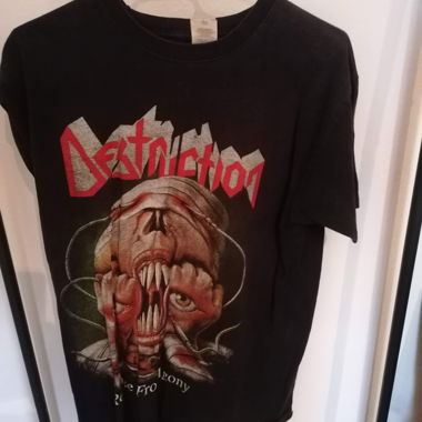 Bandshirt Destruction Release From Agony