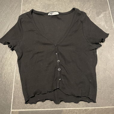 Veste en tricot noire FB Sister