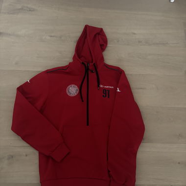 Felpa con cappuccio Jartazi Professional Teamwear rossa M