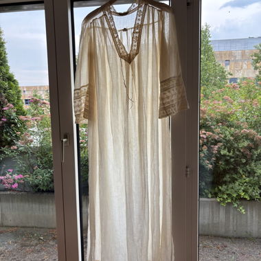 Kaftano in pizzo Christian Dior
