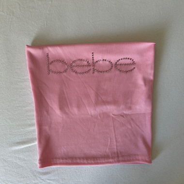 Pink Bebe tube top 