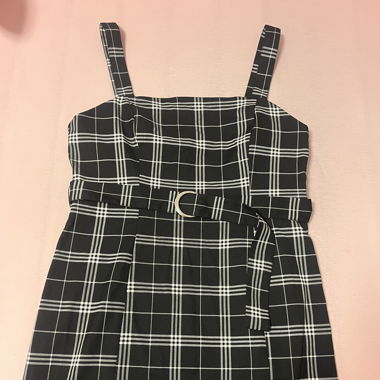 Kariertes Kleid 