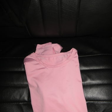 Haut rose manche longue 