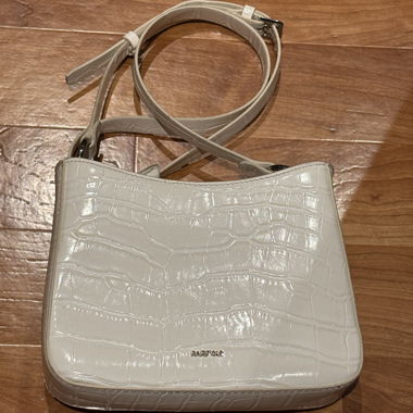 Sac bandoulière Parfois effet crocodile