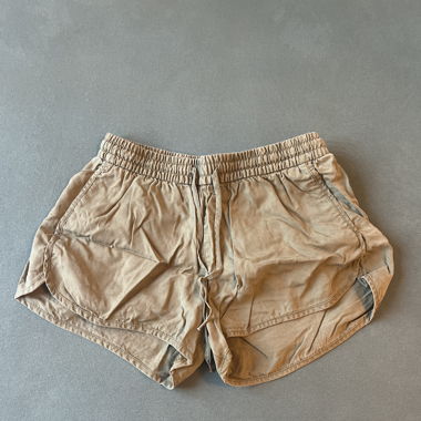 Army green shorts