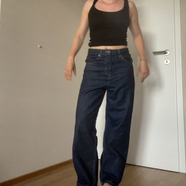 Stwd Blauw Baggy Jeans