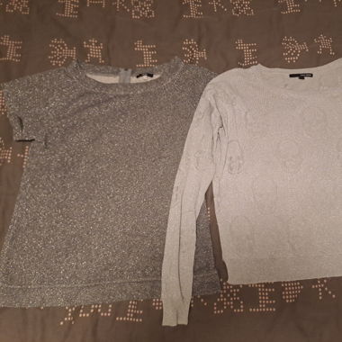 Glitzer Pullover