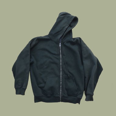 oversized zip up hoodie