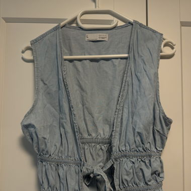 Veste en jean Denim Co, bleu clair, taille L, neuve !
