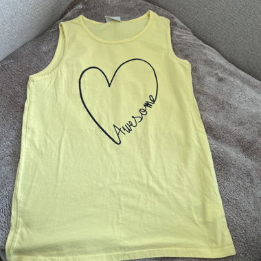 LC Waikiki yellow girl's tank top 12-13 years