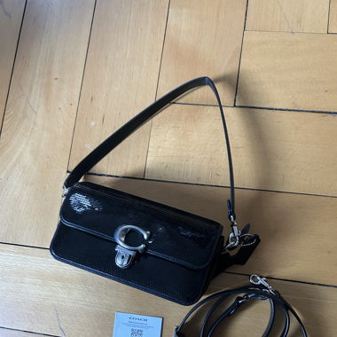 Paillettentasche Coach