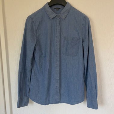 Denim Shirt with Sparkles