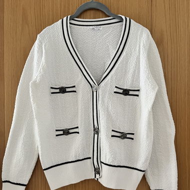 Weisser Strickcardigan von Claudie Pierlot