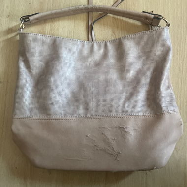 Beige Shoulder Bag