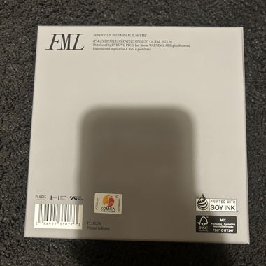SEVENTEEN 10e Mini Album „FML“ CD