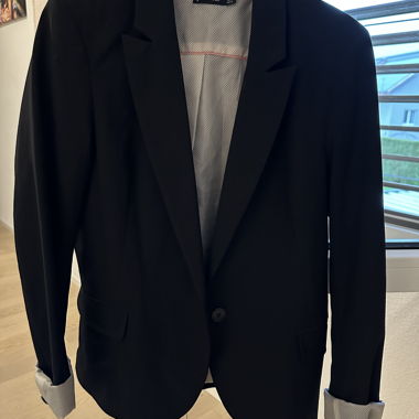 Stradivarius Blazer schwarz