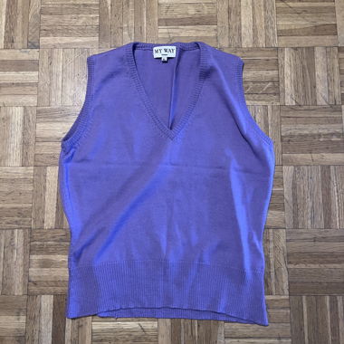 Vintage sleeveless sweater MY WAY XL