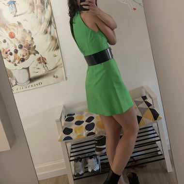 Silk Mini Dress Size:34