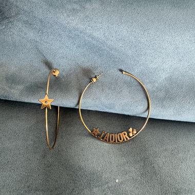DIOR VINTAGE Orecchini a cerchio J'ADIOR