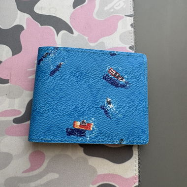 Louis Vuitton Blue Wallet