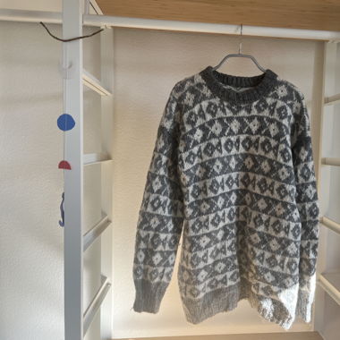 Pull en laine islandais fait main