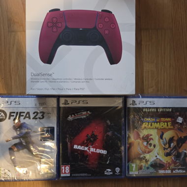Pack de jeux PS5 avec DualSense