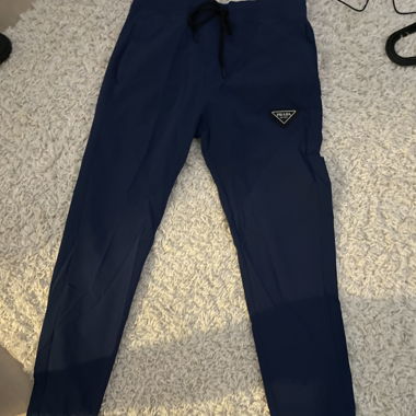 Pantalon Prada bleu marine