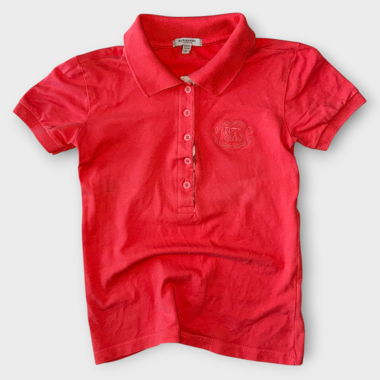 Polo Burberry rosso S