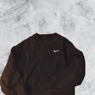 Schwarzes Nike-Sweatshirt