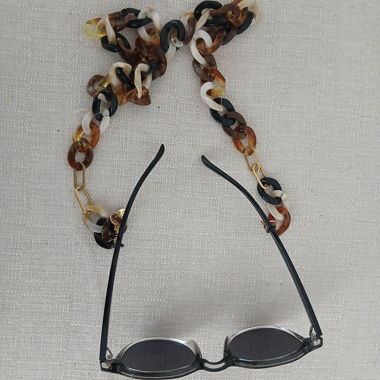 Sunny Cords Brillenkette Schulterriemen im Retro-Stil