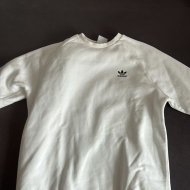 Felpa Adidas bianca
