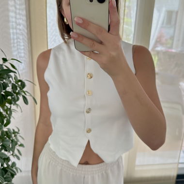 Top (weiss, Grösse S)