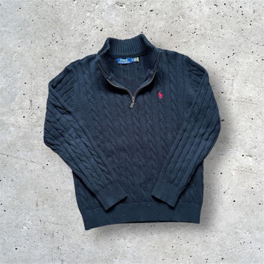 Ralph Lauren strick sweater 1/4 Zip Neuzustand!