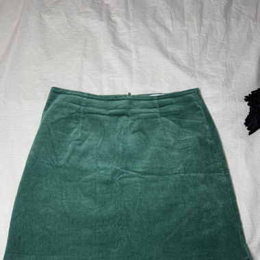 Green skirt
