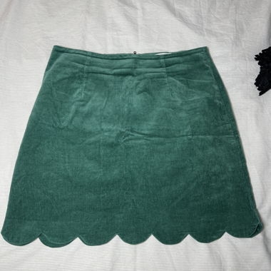 Green skirt