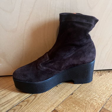 Stivaletti con zeppa Clergerie