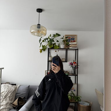 Adidas Sportjacke schwarz