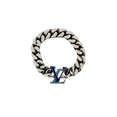 LOUIS VUITTON Cuban-Chain-Halskette SS23