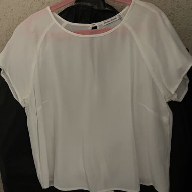 Top bianco Bershka