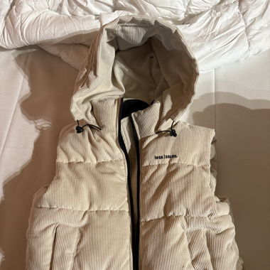 Beige Weste