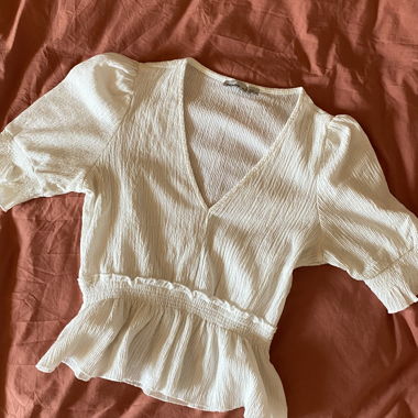 weisse Bluse