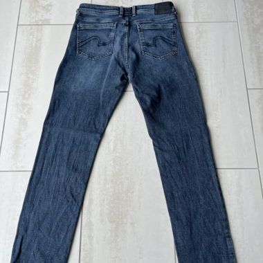 Dark Wash Straight Fit Denim Jeans – W28 L32 