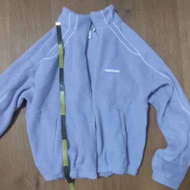 olakala fleece zip-up lilac