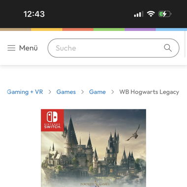 Hogwarts Legacy Switch
