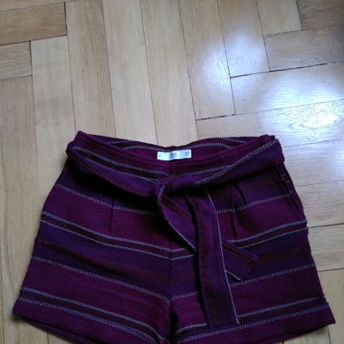 Stoff-Shorts