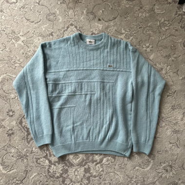 Maglione in maglia Lacoste blu